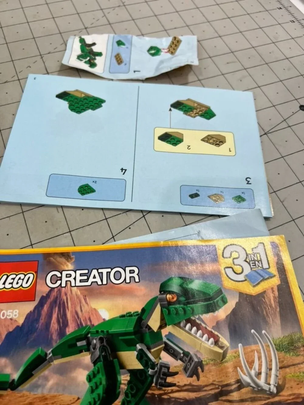 LEGO 31058 Creator Series Series Mighty Dinosaurs complete